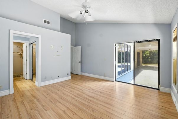 Empty room, Interior, Wood Texture Flooring