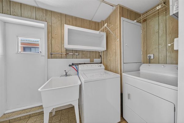 Interior, Utility Closets, Washer, Wooden Walls
