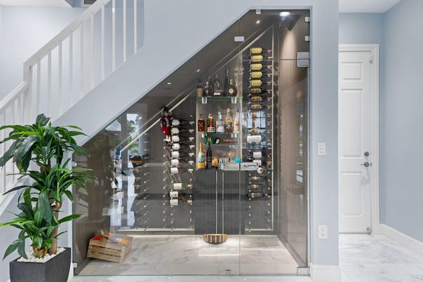 Interior, Marble, Wine Storage