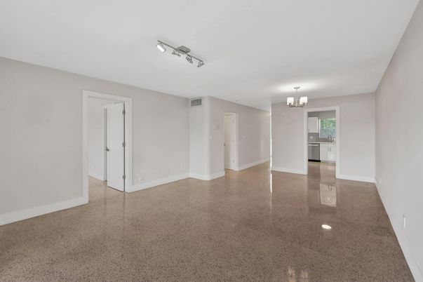 Chandelier, Empty room, Interior