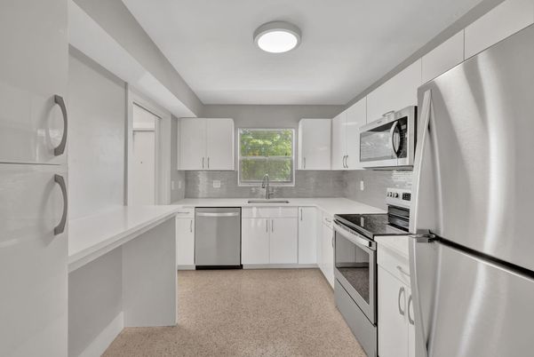 Interior, Kitchen, Stainless Steel Appliances