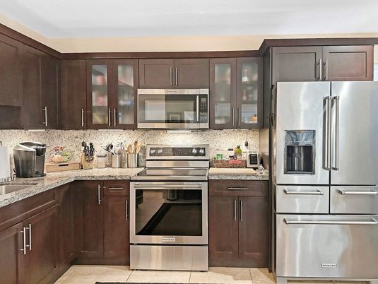 Interior, Kitchen, Stainless Steel Appliances