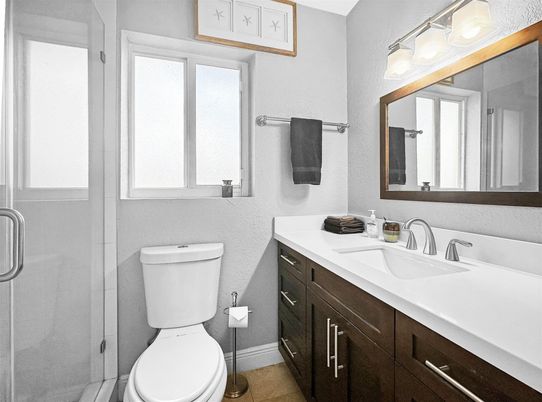 Bathroom, Glass Shower, Interior