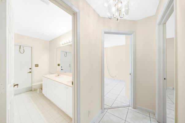 Bathroom, Chandelier, Interior, Marble
