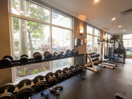 Fitness Equipment, Interior, Recessed Lighting