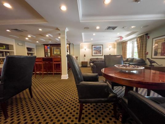 Dining room, Interior, Recessed Lighting