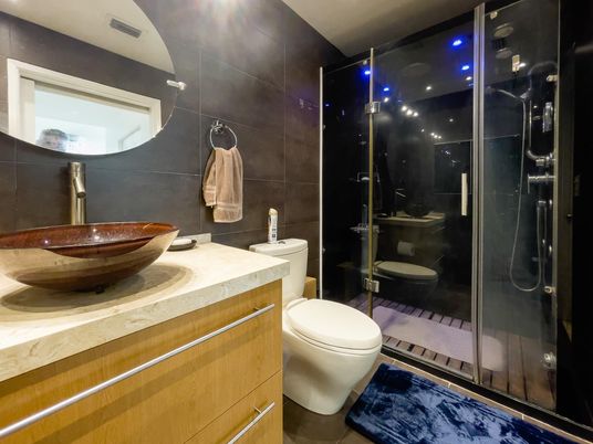 Bathroom, Glass Shower, Interior