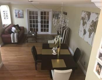Chandelier, Dining room, Interior, Living room, Wood Texture Flooring