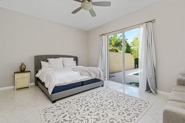 Bedroom, Interior, Marble