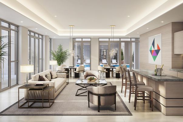 Dining room, Interior, Living room, Pendant Lights, Recessed Lighting