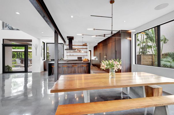 Interior, Kitchen, Pendant Lights, Recessed Lighting