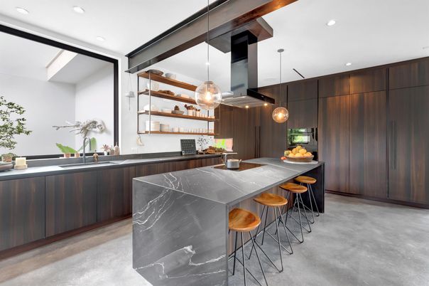 Interior, Kitchen, Pendant Lights, Recessed Lighting