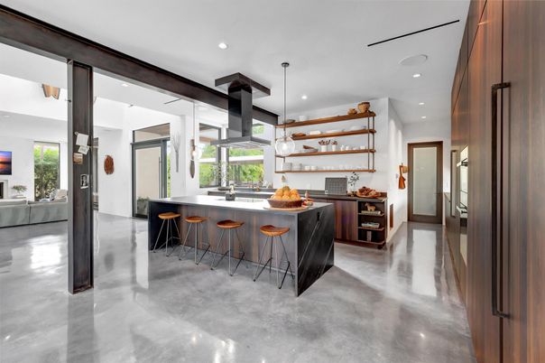 Interior, Kitchen, Pendant Lights, Recessed Lighting