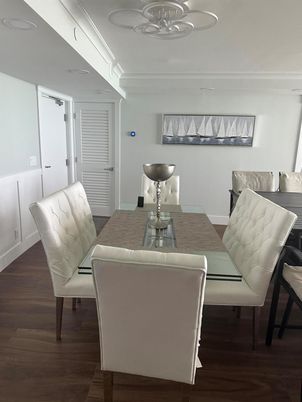 Dining room, Interior, Wood Texture Flooring