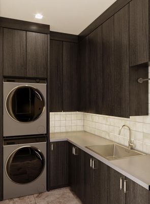 Interior, Recessed Lighting, Washer