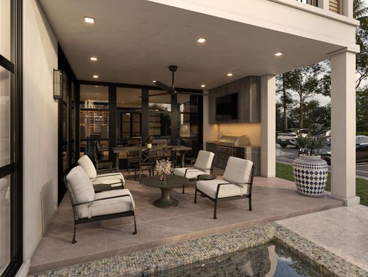 Exterior, Recessed Lighting