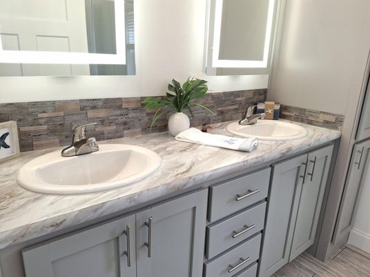 Bathroom, Dual Sink Vanities, Interior
