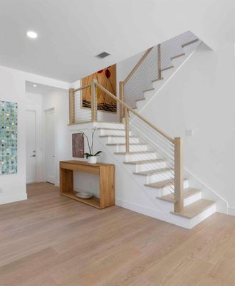 Interior, Recessed Lighting, Wood Texture Flooring
