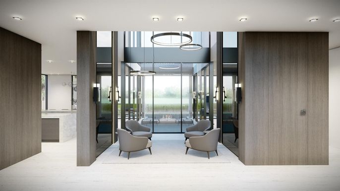 Interior, Recessed Lighting