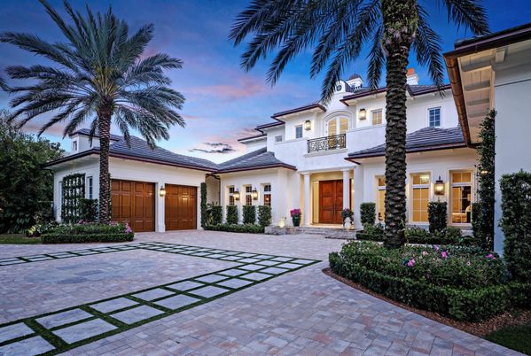 Attached, Backyard, Exterior, Facade, Mediterranean