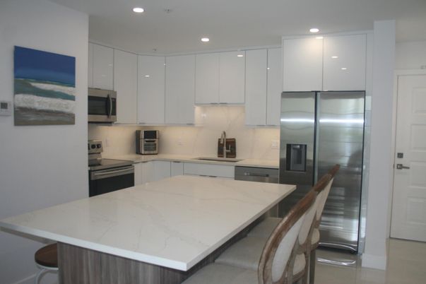 Interior, Kitchen, Recessed Lighting, Stainless Steel Appliances