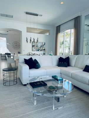Dining room, Interior, Living room, Pendant Lights, Recessed Lighting