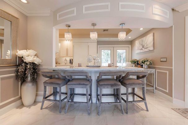 Interior, Marble, Pendant Lights, Recessed Lighting