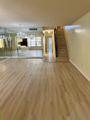 Empty room, Interior, Wood Texture Flooring