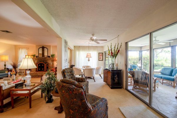 Dining room, Fireplace, Interior, Living room, Pendant Lights