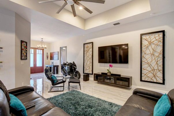 Chandelier, Interior, Living room, Wood Texture Flooring