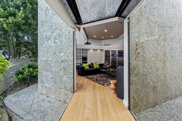 Interior, Recessed Lighting, Wood Texture Flooring