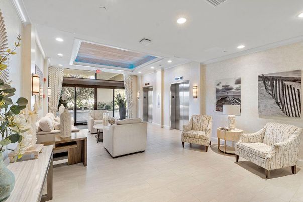 Elevator, Interior, Living room, Recessed Lighting