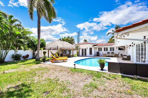 Backyard, Exterior, Playground, Pool