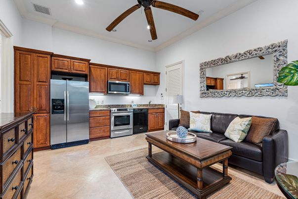 Interior, Kitchen, Living room, Recessed Lighting, Stainless Steel Appliances