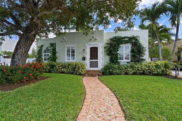 Backyard, Exterior, Facade, Spanish Mediterranean