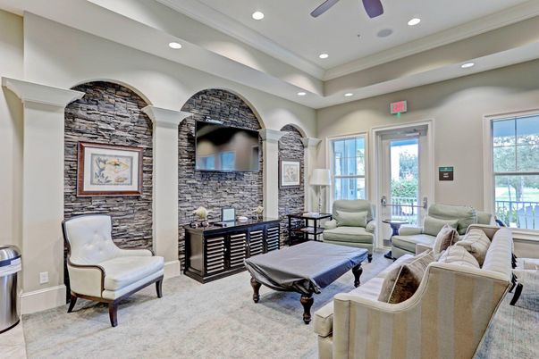 Interior, Living room, Recessed Lighting, Stone Walls