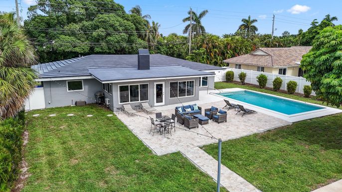 Backyard, Exterior, Pool
