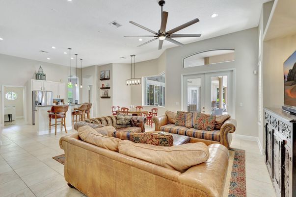 Dining room, Interior, Kitchen, Living room, Pendant Lights, Recessed Lighting