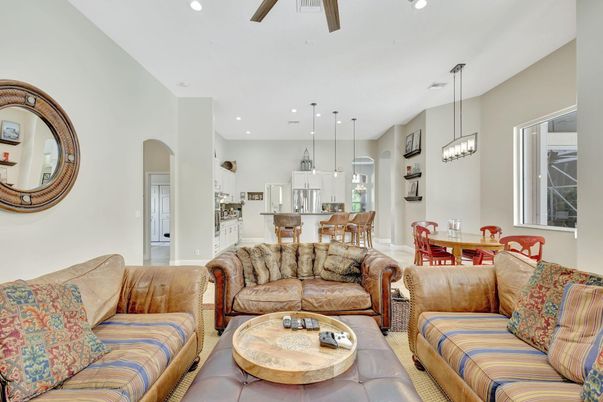 Dining room, Interior, Kitchen, Living room, Pendant Lights, Recessed Lighting