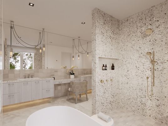 Bathroom, Interior, Pendant Lights, Recessed Lighting