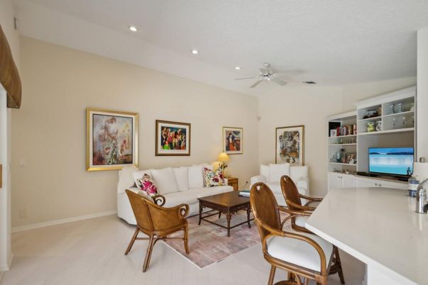 Home Office, Interior, Living room, Recessed Lighting