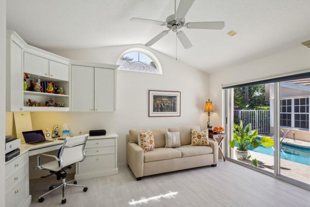 Home Office, Interior, Wood Texture Flooring