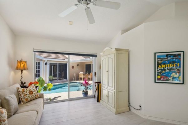 Interior, Pool, Wood Texture Flooring