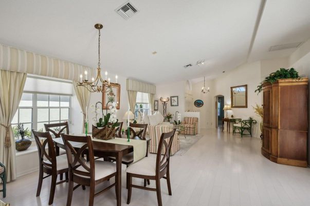 Chandelier, Dining room, Interior, Water, Wood Texture Flooring