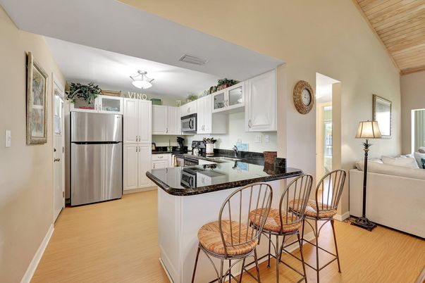 Interior, Kitchen, Stainless Steel Appliances, Wooden Ceilings, Wood Texture Flooring
