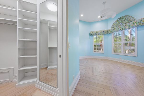 Interior, Recessed Lighting, Walk-in Closets, Wood Texture Flooring