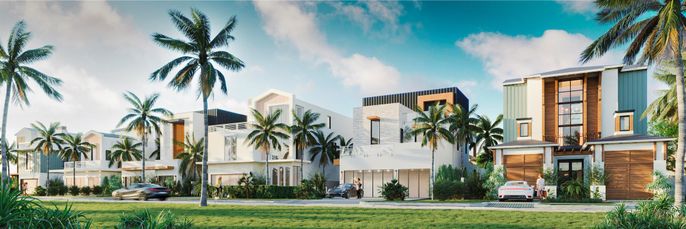 Backyard, Exterior, Facade, Modern