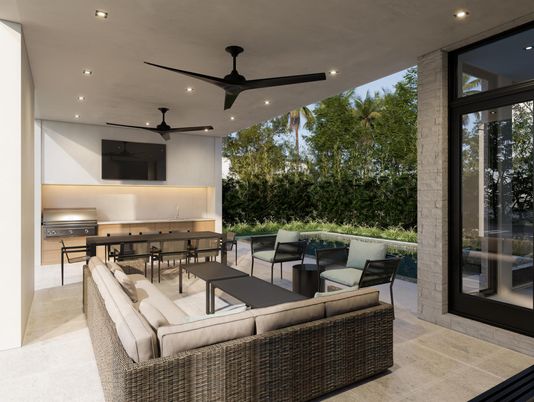 Exterior, Recessed Lighting