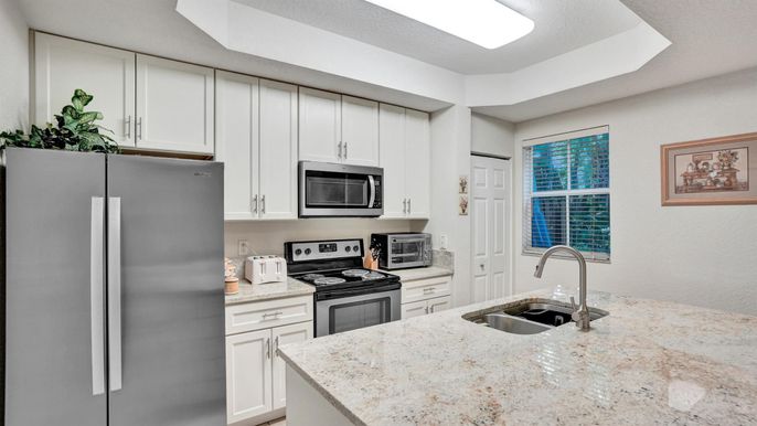 Interior, Kitchen, Stainless Steel Appliances
