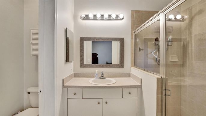Bathroom, Glass Shower, Interior